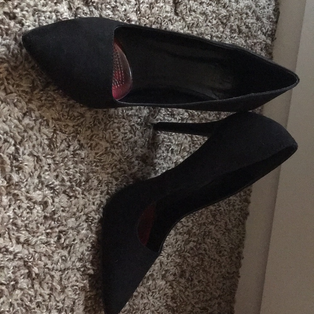 Black stilettos